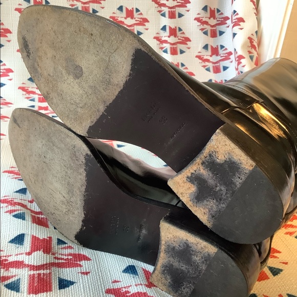 Vintage Prada Black Cowboy/Riding Boot - Picture 10 of 15